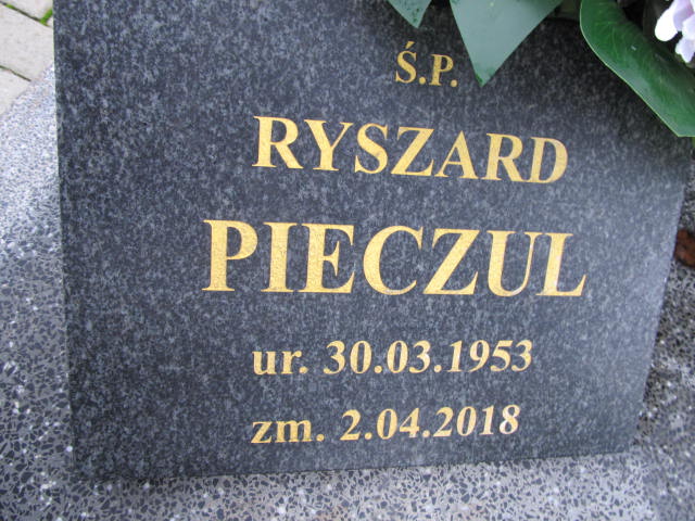 Ryszard Pieczul 1953 Blanki i Żegoty - Grobonet - Wyszukiwarka osób pochowanych