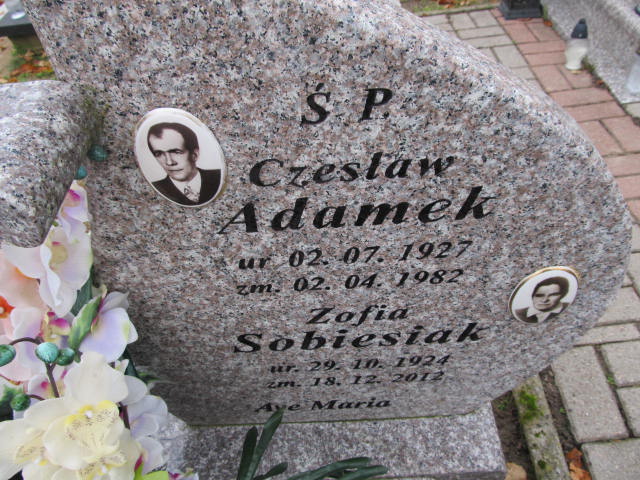 Czesław Adamek 1927 Blanki i Żegoty - Grobonet - Wyszukiwarka osób pochowanych