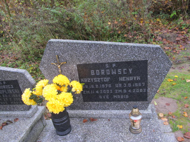 Krzysztof Borowski 1970 Blanki i Żegoty - Grobonet - Wyszukiwarka osób pochowanych